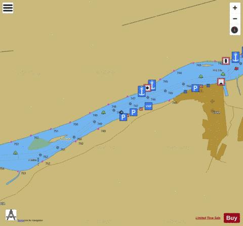 Sulina Canal (Km610-Km845) : 3R7D0742 Marine Chart - Nautical Charts App