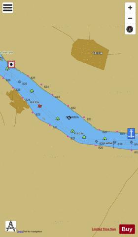 Sulina Canal (Km610-Km845) : 3R7D0819 Marine Chart - Nautical Charts App