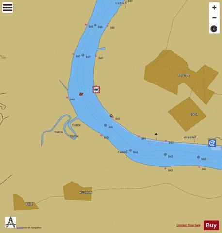 Sulina Canal (Km610-Km845) : 3R7D0843 Marine Chart - Nautical Charts App