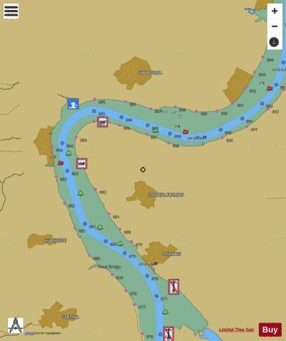 Sulina Canal (Km845-Km1075) : 3R7D0877 Marine Chart - Nautical Charts App
