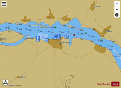 Sulina Canal (Km845-Km1075) : 3R7D1054 Marine Chart - Nautical Charts App