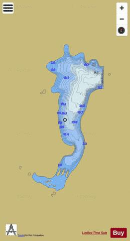 Untreusee depth contour Map - i-Boating App