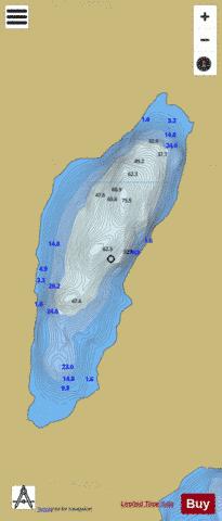 Fadda ( Lough ) depth contour Map - i-Boating App
