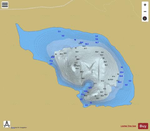 Iskanamacteery ( Lough ) depth contour Map - i-Boating App