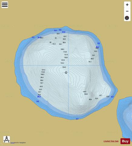 Coomloughra ( Lough ) depth contour Map - i-Boating App
