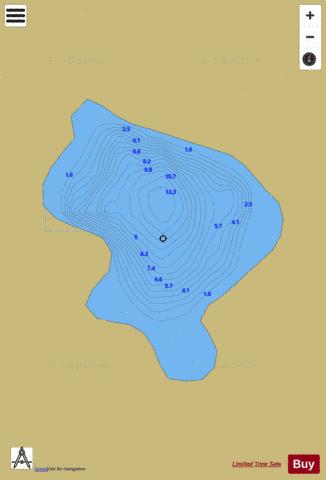 Nafulla ( Lough ) depth contour Map - i-Boating App