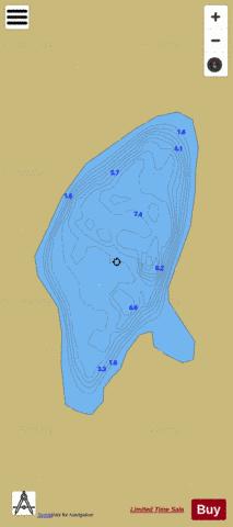 Natire ( Lough ) depth contour Map - i-Boating App