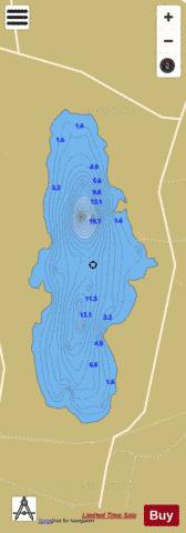 O'Flynn ( Lough ) depth contour Map - i-Boating App