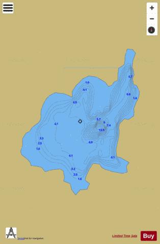 Acogga ( Lough ) depth contour Map - i-Boating App