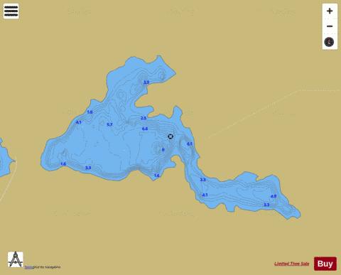 Uggamore ( Lough ) depth contour Map - i-Boating App