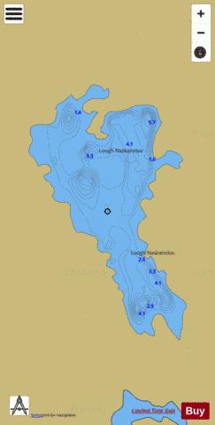Uachtair ( Loch ) depth contour Map - i-Boating App