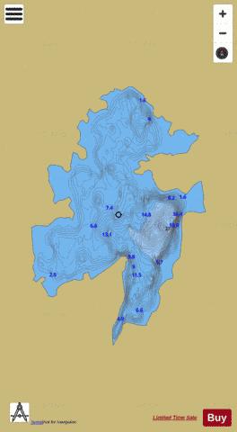 Nagarrivhan ( Lough ) depth contour Map - i-Boating App