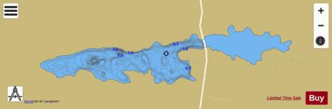 Nahasleam ( Lough ) depth contour Map - i-Boating App