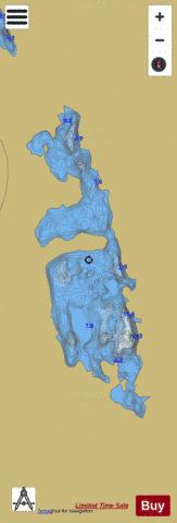 Fadda ( Lough ) depth contour Map - i-Boating App