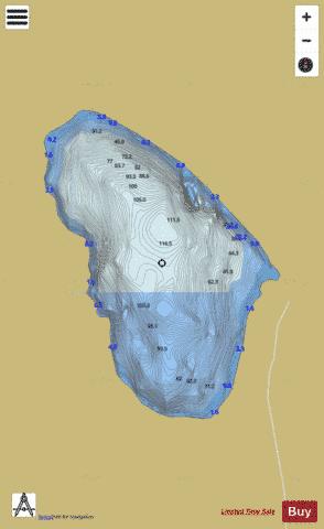 Acorrymore ( Lough ) depth contour Map - i-Boating App