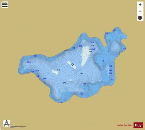 Caheer ( Lough ) depth contour Map - i-Boating App