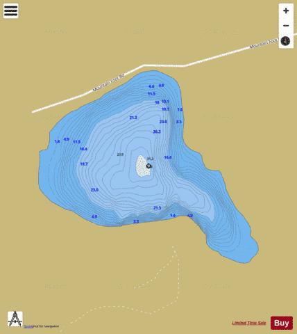 Dargan ( Lough ) depth contour Map - i-Boating App
