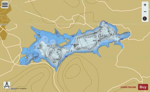Gill ( Lough ) depth contour Map - i-Boating App