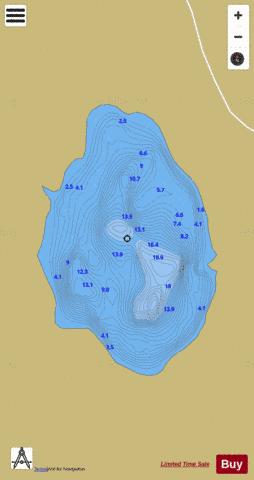Aroshin ( Lough ) depth contour Map - i-Boating App