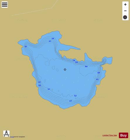 Gannevegil ( Lough ) depth contour Map - i-Boating App