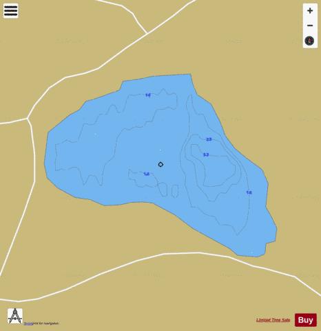 Veigha ( Lough ) depth contour Map - i-Boating App