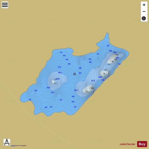 Anna ( Lough ) depth contour Map - i-Boating App