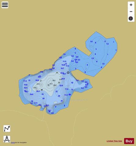 Loch Dee depth contour Map - i-Boating App