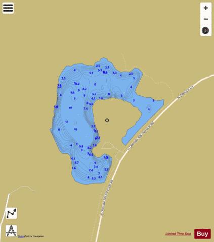 Loch Of Aboyne depth contour Map - i-Boating App
