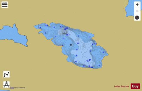 Loch Veiragvat depth contour Map - i-Boating App