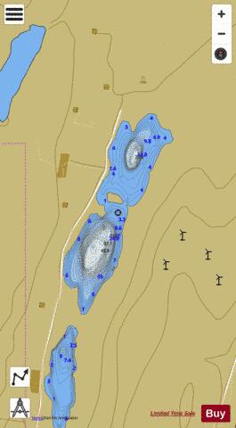 Loch Of Tingwall depth contour Map - i-Boating App