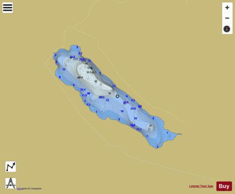 Loch Freuchie depth contour Map - i-Boating App