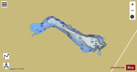 Edgelaw Reservoir (Forth Basin) depth contour Map - i-Boating App