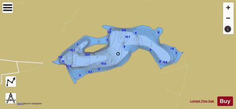 Gartmorn Dam (Forth Basin) depth contour Map - i-Boating App