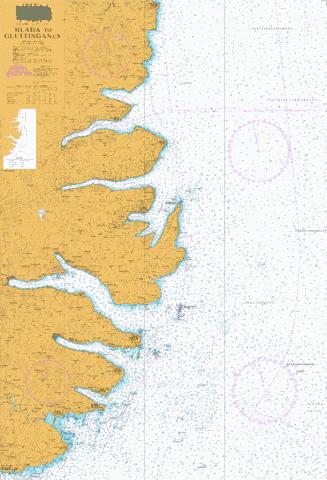 Hlada to Glettinganes Marine Chart - Nautical Charts App
