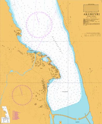 Akureyri Marine Chart - Nautical Charts App
