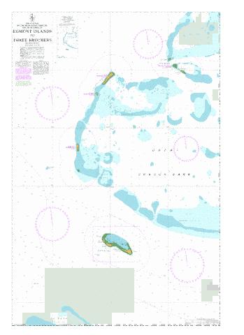 Egmont Islands to Three Brothers Marine Chart - Nautical Charts App