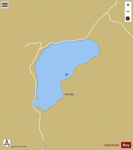Hofreistævatnet depth contour Map - i-Boating App