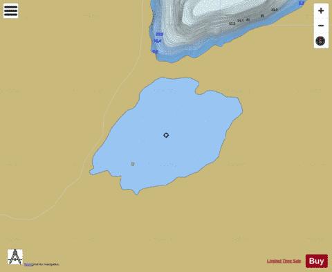 Dalevatnet depth contour Map - i-Boating App