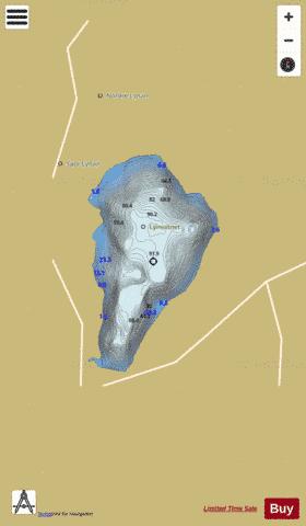 Lynvatnet depth contour Map - i-Boating App