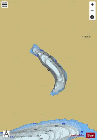 Bogvatnet depth contour Map - i-Boating App