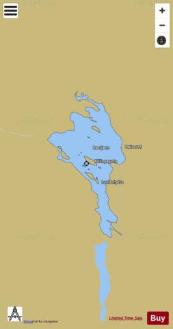 Røssjøen depth contour Map - i-Boating App