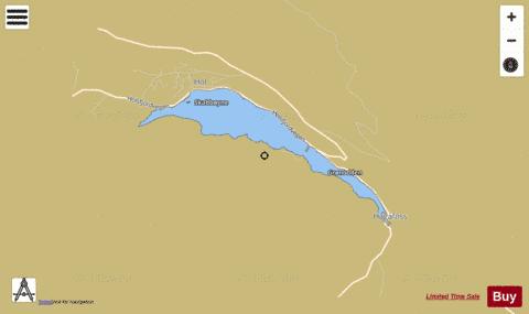 Holsfjorden depth contour Map - i-Boating App