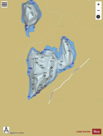 Bolkesjø depth contour Map - i-Boating App