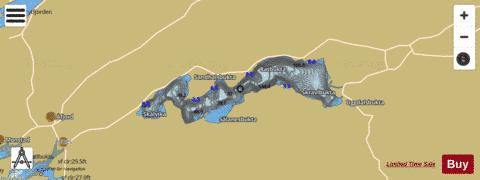 Stordalsvatnet depth contour Map - i-Boating App