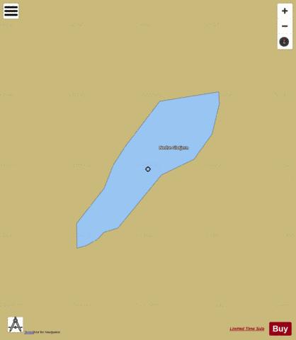 Glotjern Nedre depth contour Map - i-Boating App