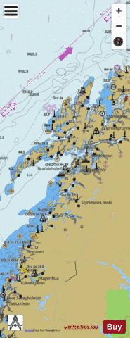 Vestfjorden Marine Chart - Nautical Charts App