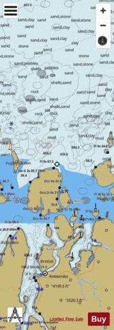 Arnoya Marine Chart - Nautical Charts App