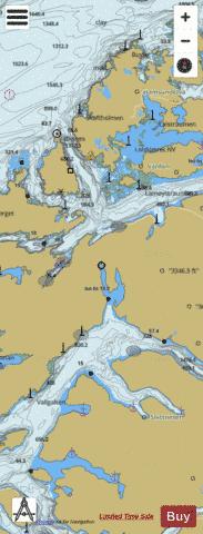 Sagfjorden Marine Chart - Nautical Charts App