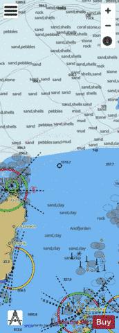Andfjorden Marine Chart - Nautical Charts App