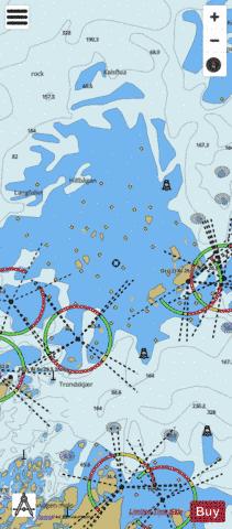 Frohavet Marine Chart - Nautical Charts App